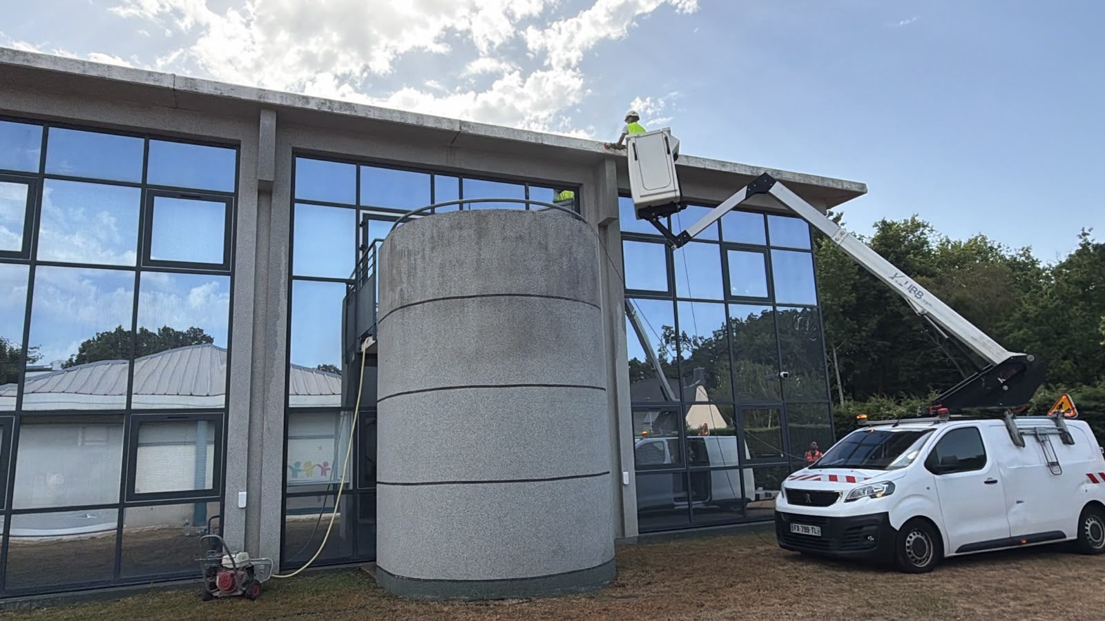 peinture extérieure Nettoyage des Murs